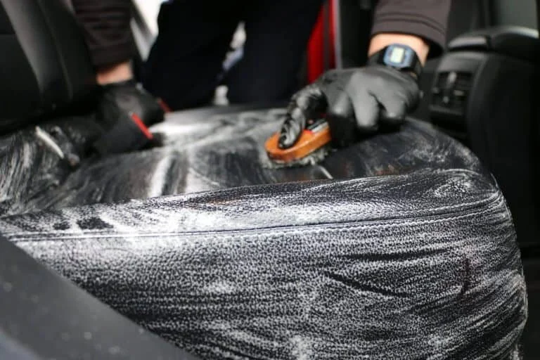 Leather cleaner for online car